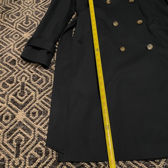 NWT Sezane Scott Trench Marine Navy Size EU 36/ US 4 - Picture 3 of 9